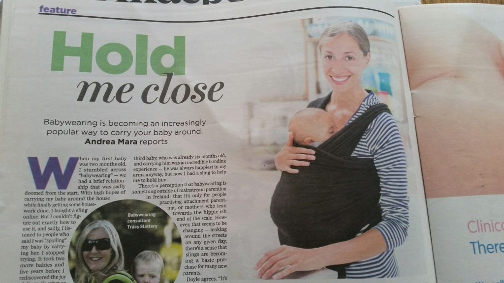 Babywearing Mothers and Babies