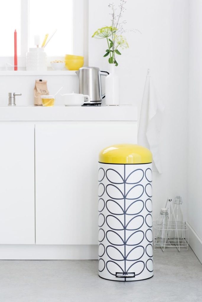 yellow Orla Kiely Brabantia